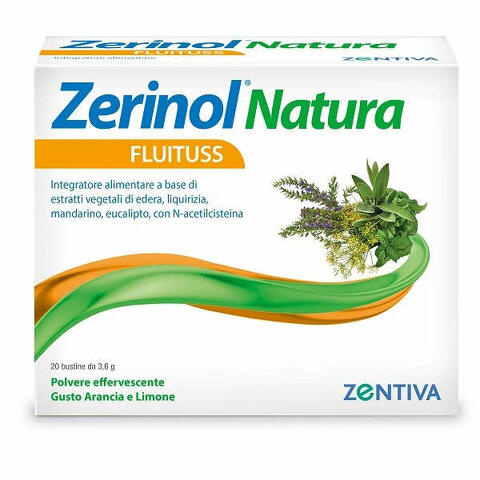 Zerinol natura fluituss 20 bustine