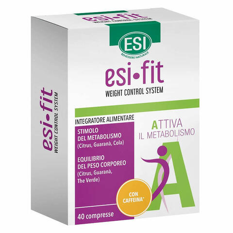 Esi fit attiva con caffeina 40 compresse