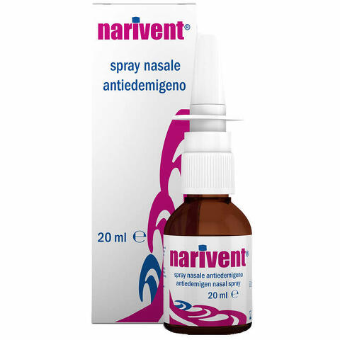 Spray nasale antiedemigeno narivent flacone 20ml