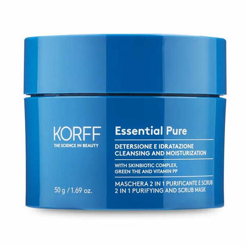 Korff essen maschera purificante scrub 50ml