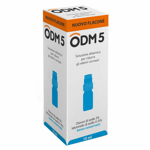Odm5 soluzione oftalmica iperosmolare senza conservanti 10ml