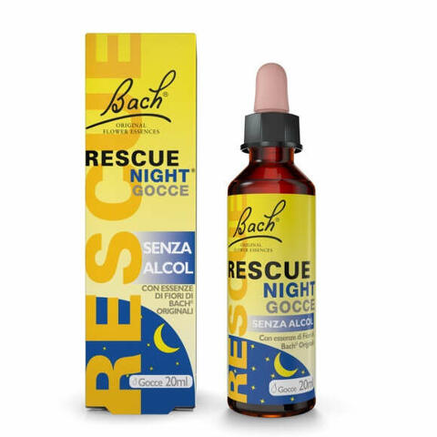 Rescue original night senza alcol gocce 20ml