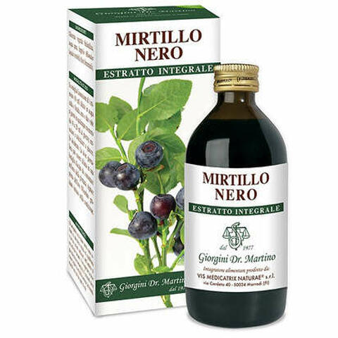 Mirtillo nero estratto integrale 200ml