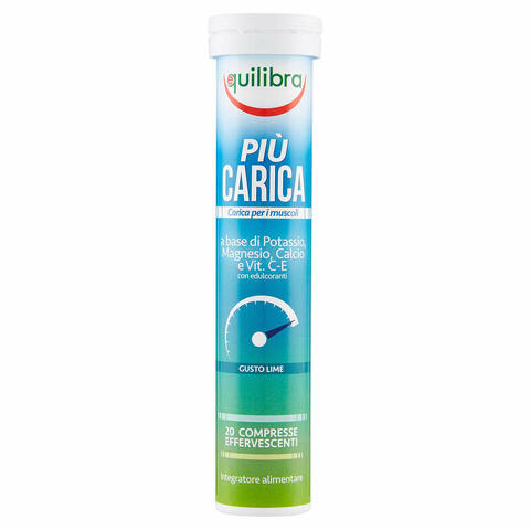 Piu carica 20 compresse effervescenti 90 g