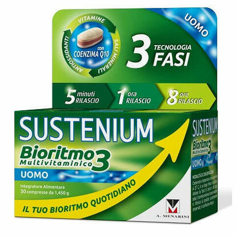 Sustenium bioritmo3 uomo adulto 30 compresse