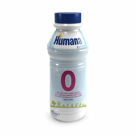 Humana 0 expert 470ml bottiglia