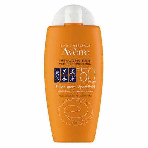 Eau thermale avene solare fluido sport SPF 50+ 100ml