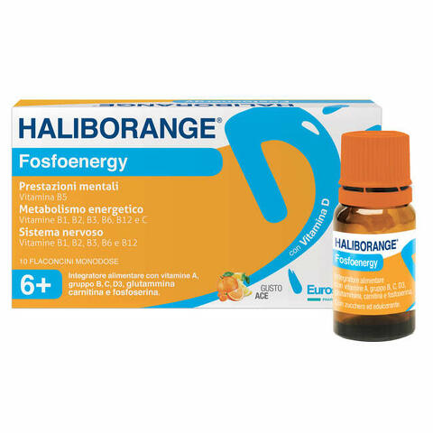 Haliborange fosfoenergy 10 flaconcini 10ml