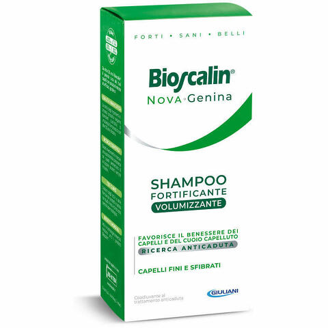 Bioscalin nova genina shampoo fortificante volumizzante 200ml