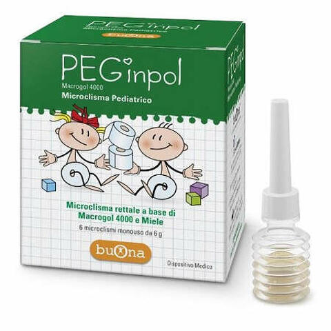 Peginpol microclisma ped 6 microclismi da 6 g