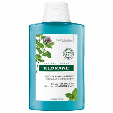 Klorane shampoo alla menta acquatica 200ml
