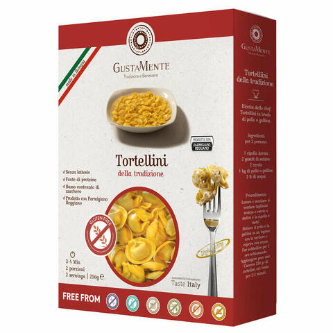 Gustamente tortellini prosciutto 250 g