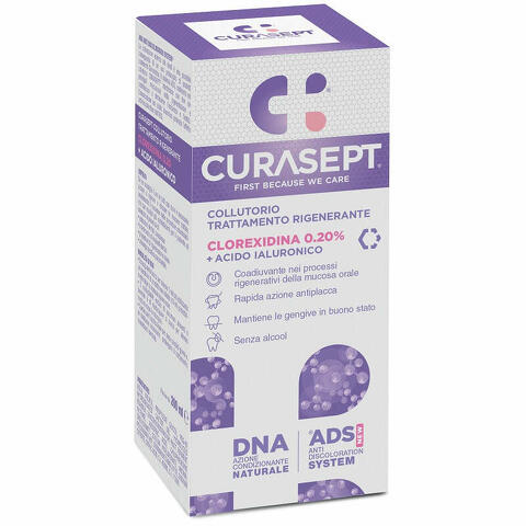 Curasept collutorio ads dna trattamento rigenerante 200ml