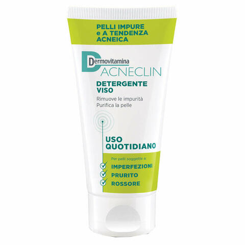 Dermovitamina acneclin detergente viso uso quotidiano 200ml