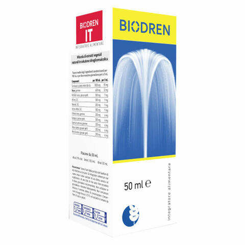 Biodren it soluzione idroalcolica 50ml
