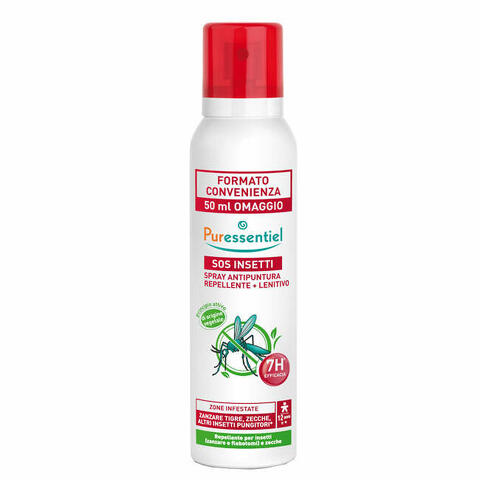 Puressentiel spray antipuntura sos insetti pmc 200ml