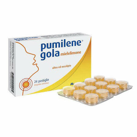 Pumilene gola miele limone 24 pastiglie