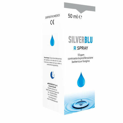 Silver blu r spray nasale 50ml