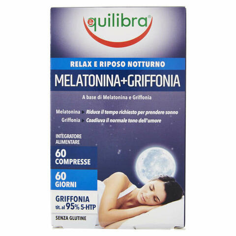 Melatonina + griffonia 60 compresse