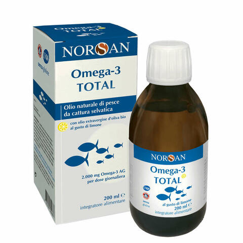 Norsan omega 3 total 200ml gusto limone