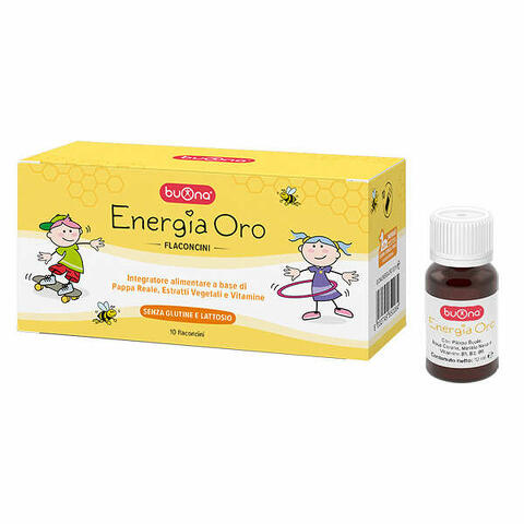 Buona energia oro 10 flaconcini da 10ml