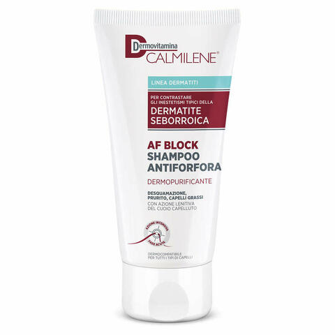 Dermovitamina calmilene af block shampoo antiforfora dermopurificante dermatite seborroica 200ml