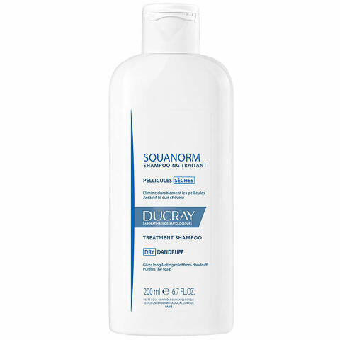 Squanorm shampoo trattante antiforfora forfora secca 200ml