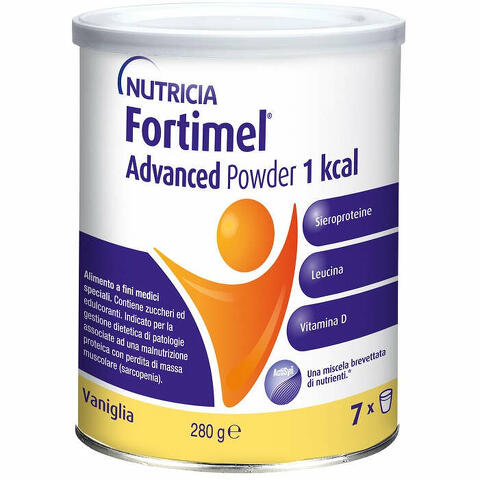 Nutricia fortimel advanced powder 1 kcal vaniglia 280 g