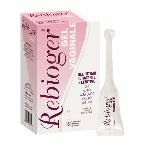 Rebioger gel vaginale 6 applicatori monodose da 5ml