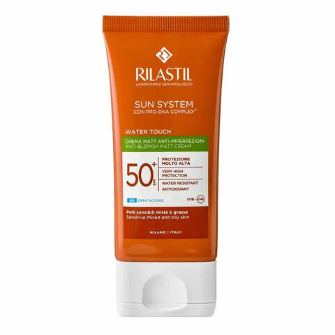 Rilastil sun system water touch mat crema spf50+ 50ml