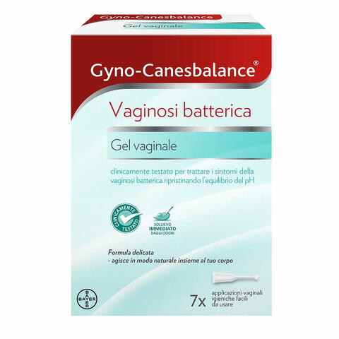 Gynocanesbalance gel vaginale 7 flaconcini monouso 5ml