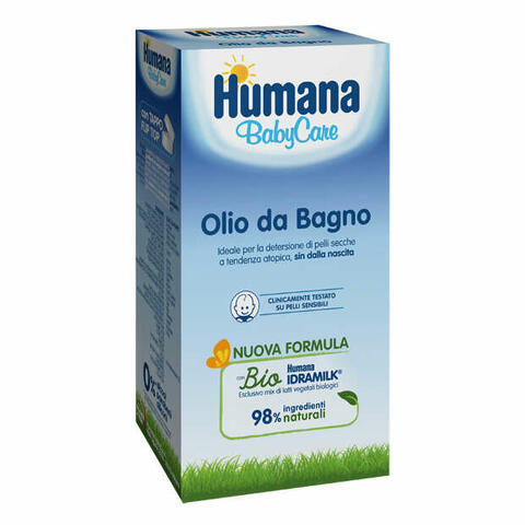 Humana baby care olio da bagno 200ml