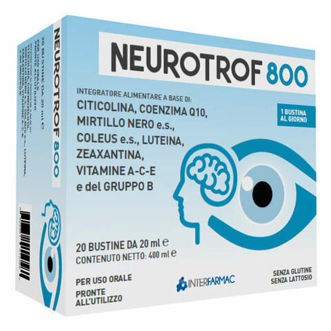 Neurotrof 800 20 bustine 20ml