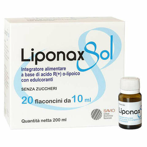 Liponax soluzione 20 flaconcini 10ml