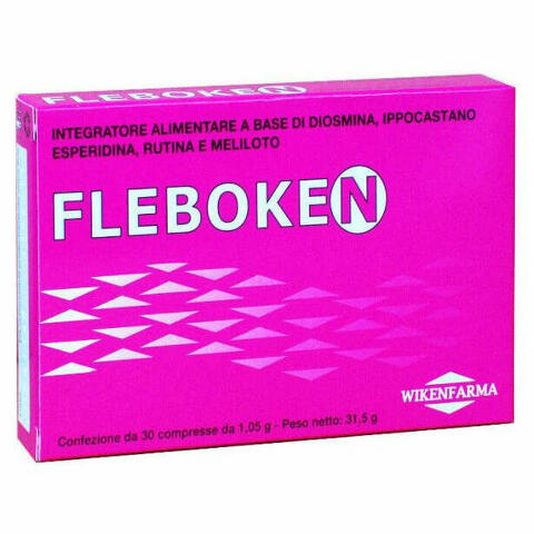 Fleboken 30 compresse