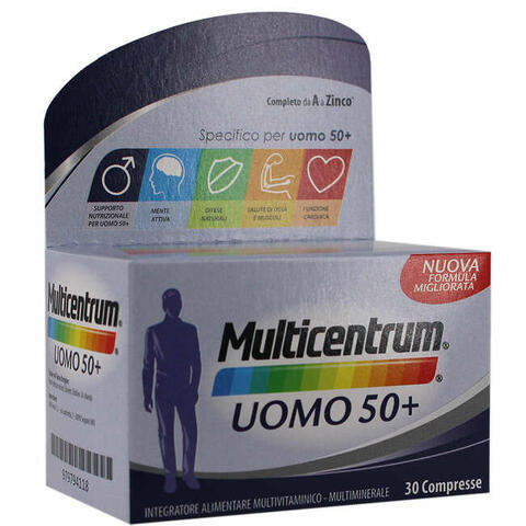 Multicentrum uomo 50+ 30 compresse