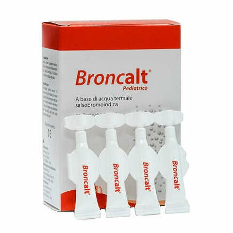 Broncalt strip pediatrico soluzione irrigazione nasale 20 flaconcini da 2ml