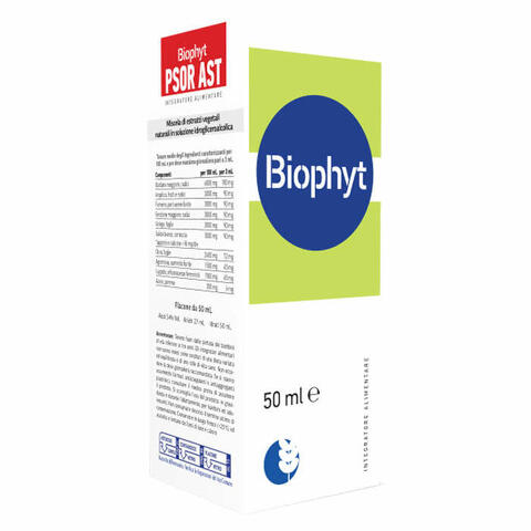 Biophyt psor ast 50ml soluzione idroalcolica