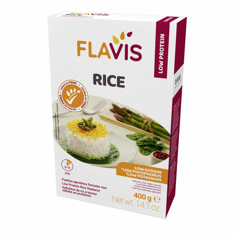 Flavis rice pastina aproteica formato riso 400 g