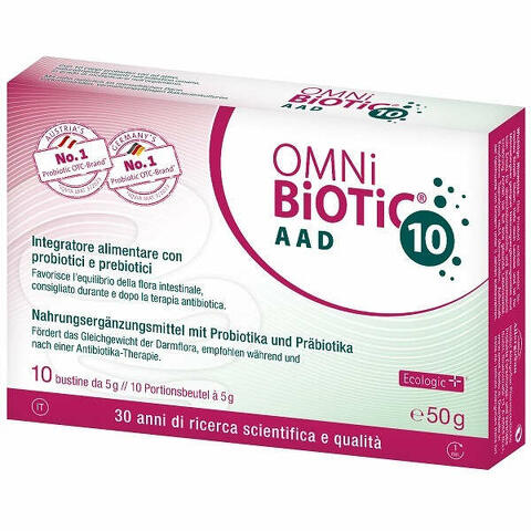 Omni biotic 10 aad 10 bustine da 5 g