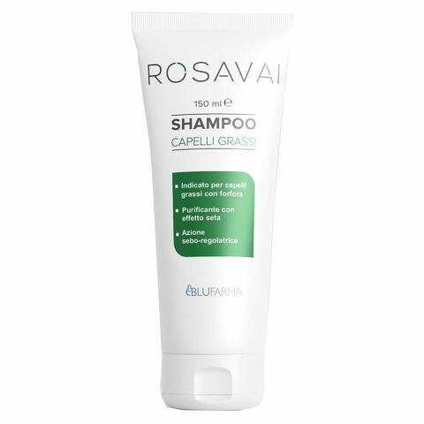 Rosavai shampoo capelli antisebo forfora 150ml
