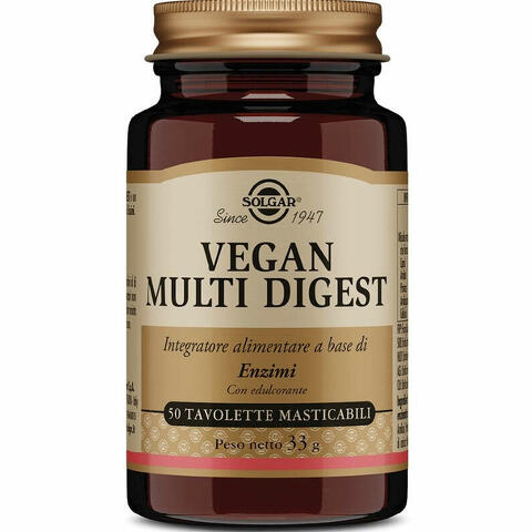 Vegan multi digest 50 tavolette masticabili