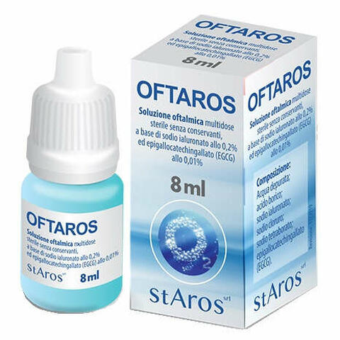 Oftaros soluzione oftalmica 8ml