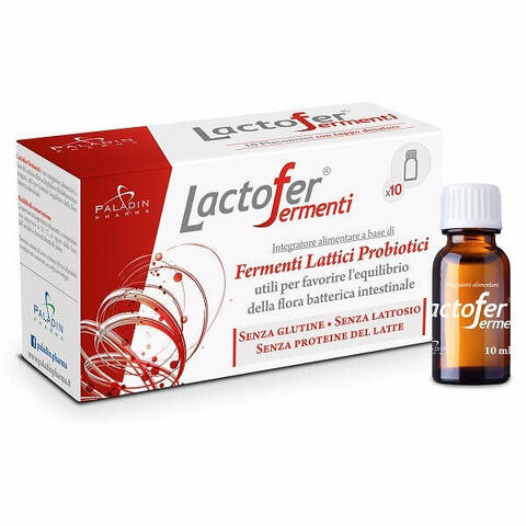 Lactofer fermenti 10 flaconcini 10ml