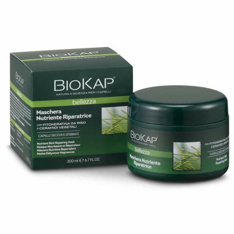 Biokap bellezza maschera nutriente/riparatrice 200ml biosline