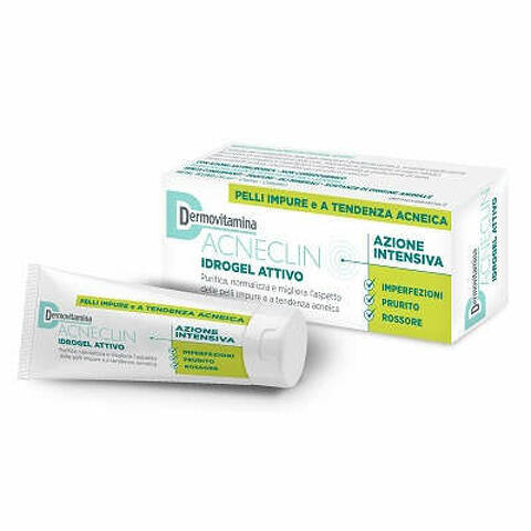 Dermovitamina acneclin idrogel attivo azione intensiva 40ml