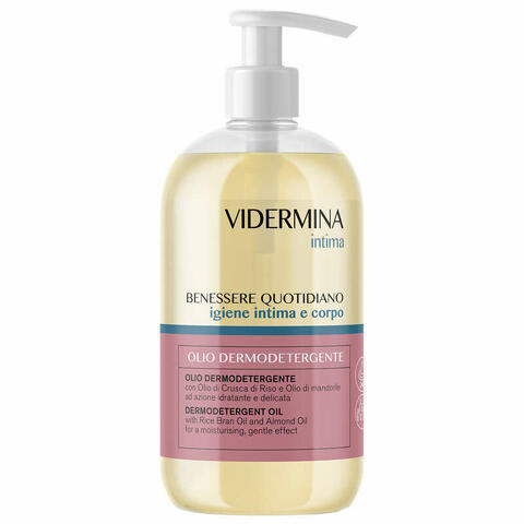 Vidermina intima olio detergente corpo e intimo 500ml