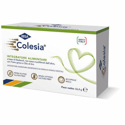 Colesia soft gel 60 capsule molli