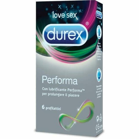 Profilattico durex lunga durata 6 pezzi