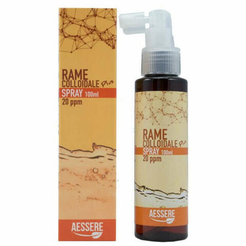 Rame colloidale plus spray 20ppm 100ml